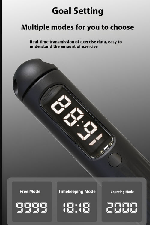 Smart Jump Rope with Digital Counter & Calorie Tracker